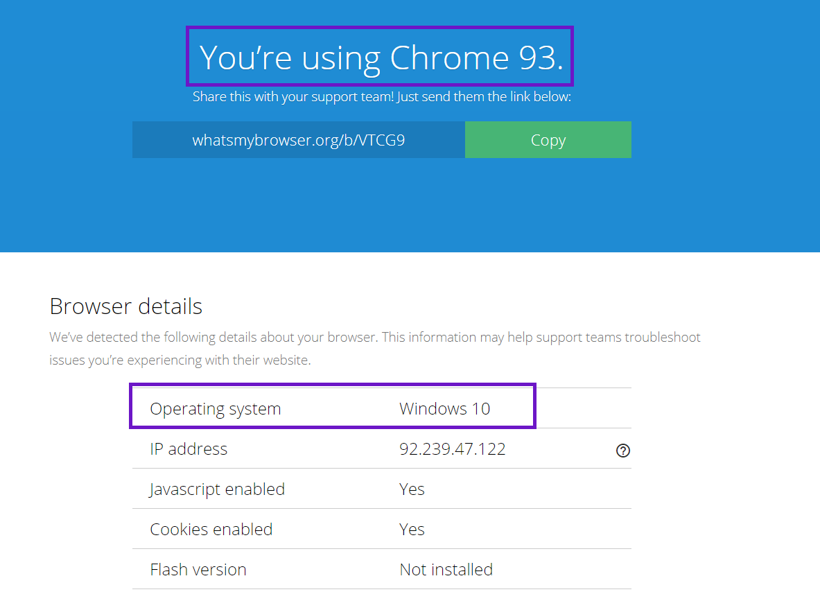 How do i know what browser i am using discuss help center